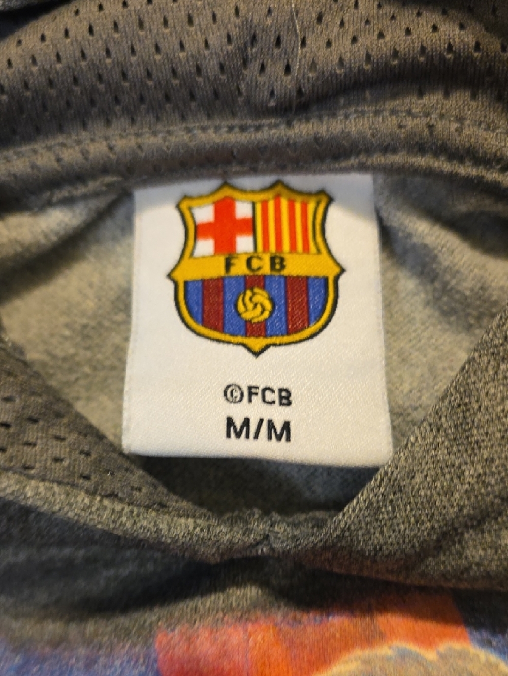 EUC FC Barcelona Lionel Messi Hoodie - Gray - Picture 3 of 5
